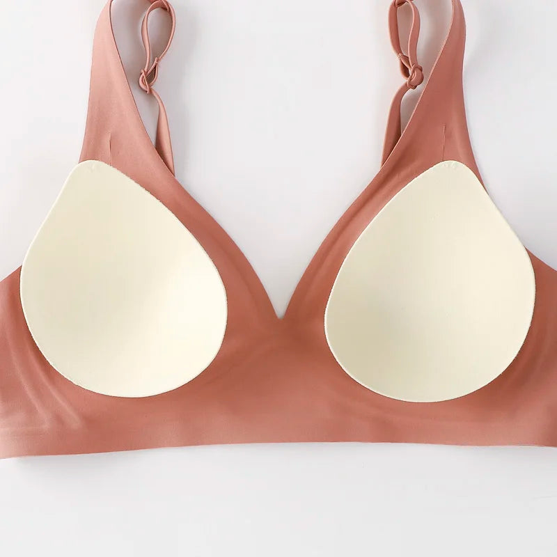 Soft Wireless Bra Women