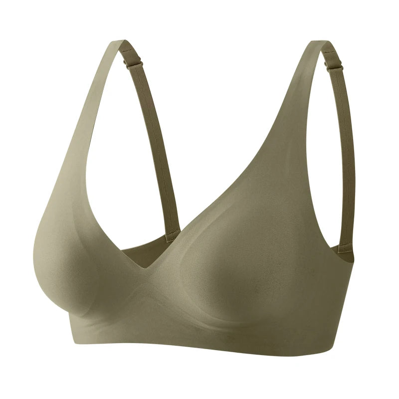 Soft Wireless Bra Women