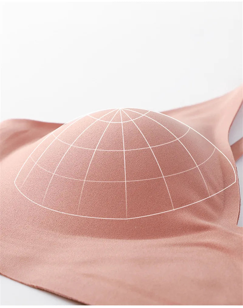 Soft Wireless Bra Women