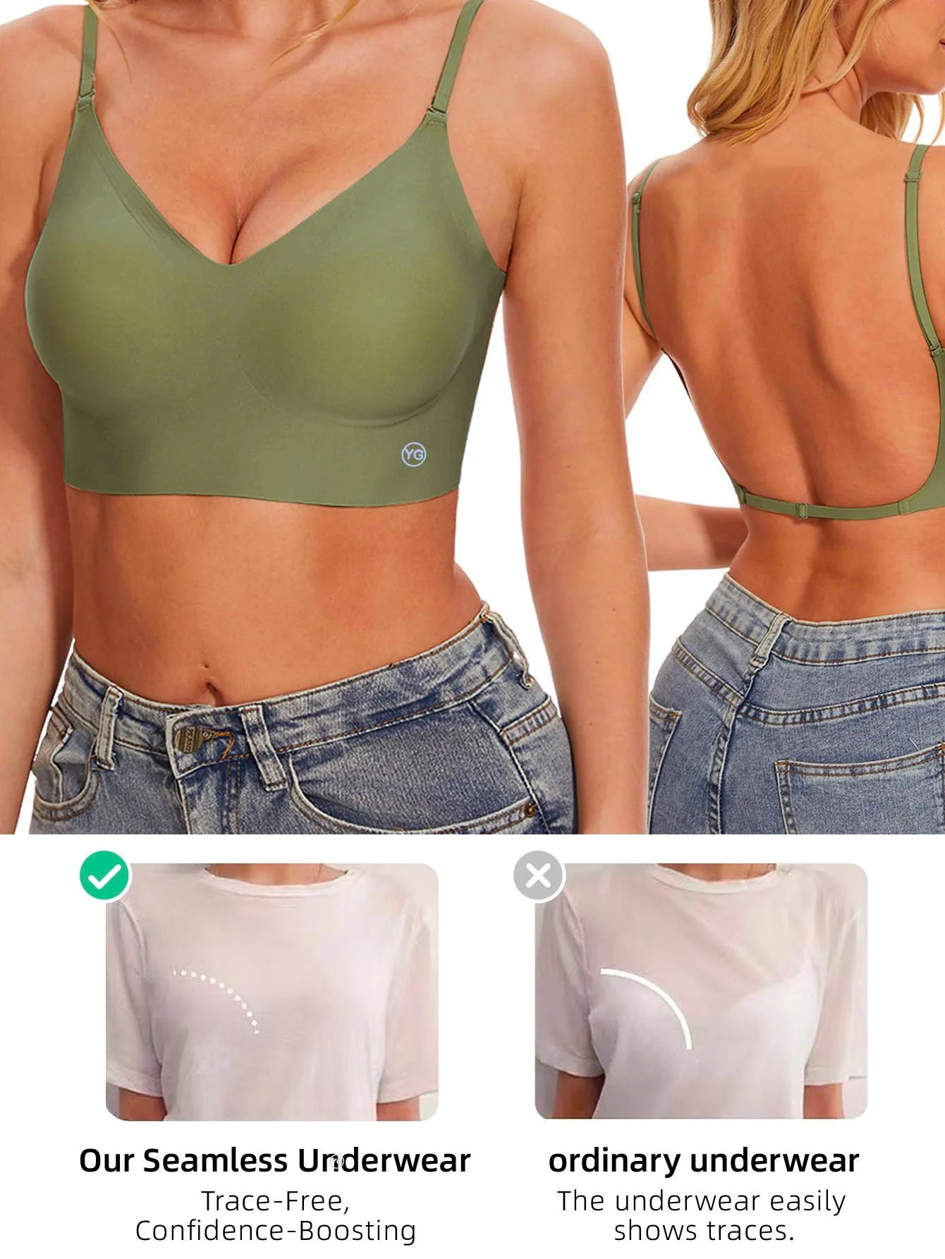 Women Invisible Bra