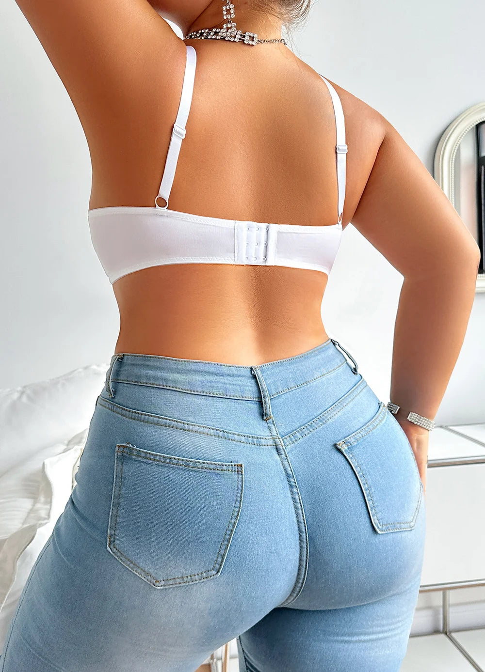 Plus Size Feminine Sex Lace Bras Push Up Women's