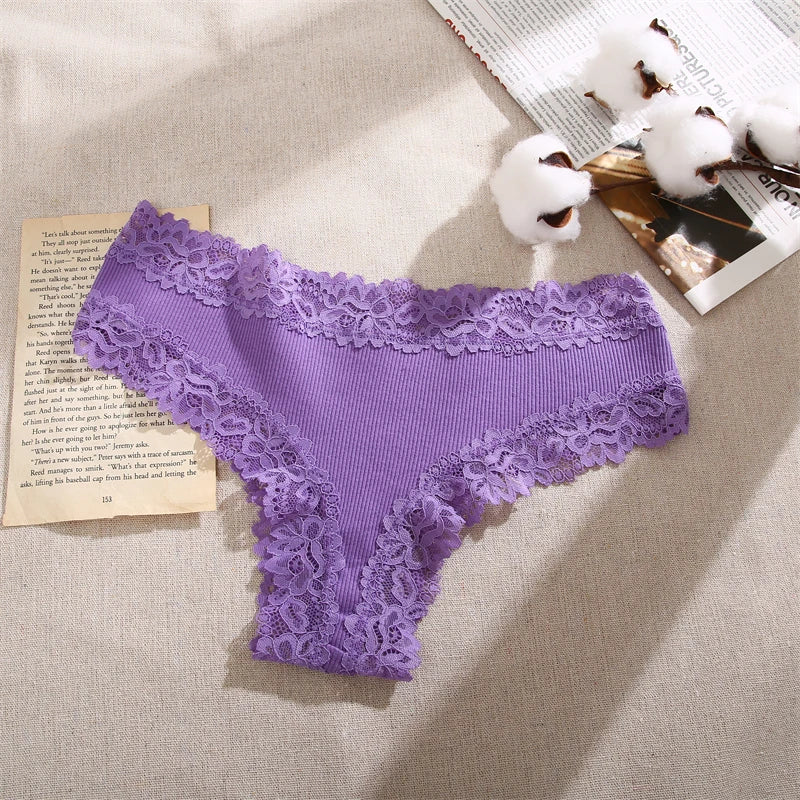5Pcs/set Women Cotton Panties