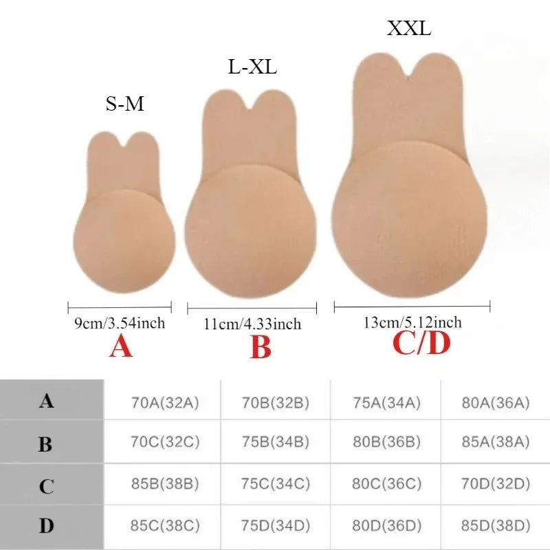 Reusable Rabbit Ear Lift Bra