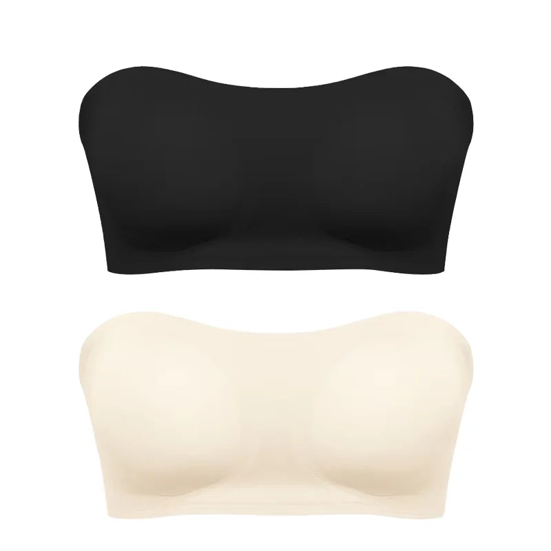 Women's Sexy Strapless Push Up Bra