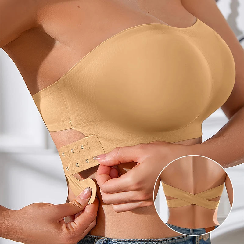 Women's Sexy Strapless Push Up Bra