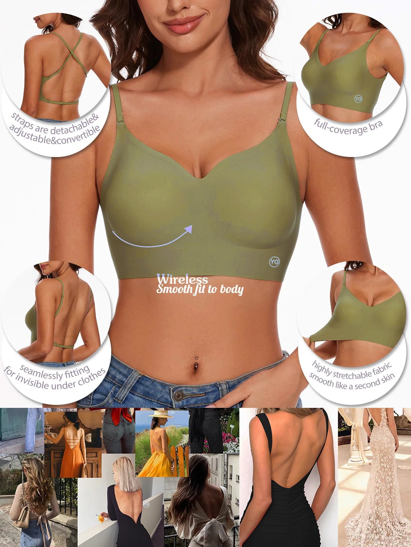 Women Invisible Bra