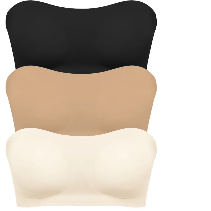 Women's Sexy Strapless Push Up Bra