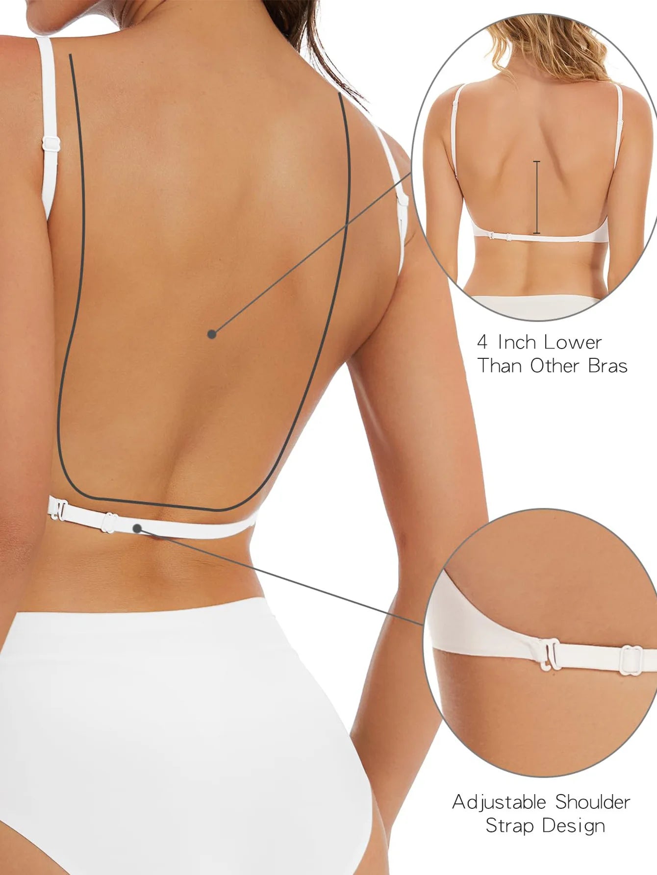 Women Invisible Bra