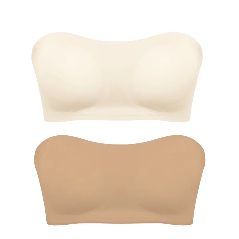 Women's Sexy Strapless Push Up Bra