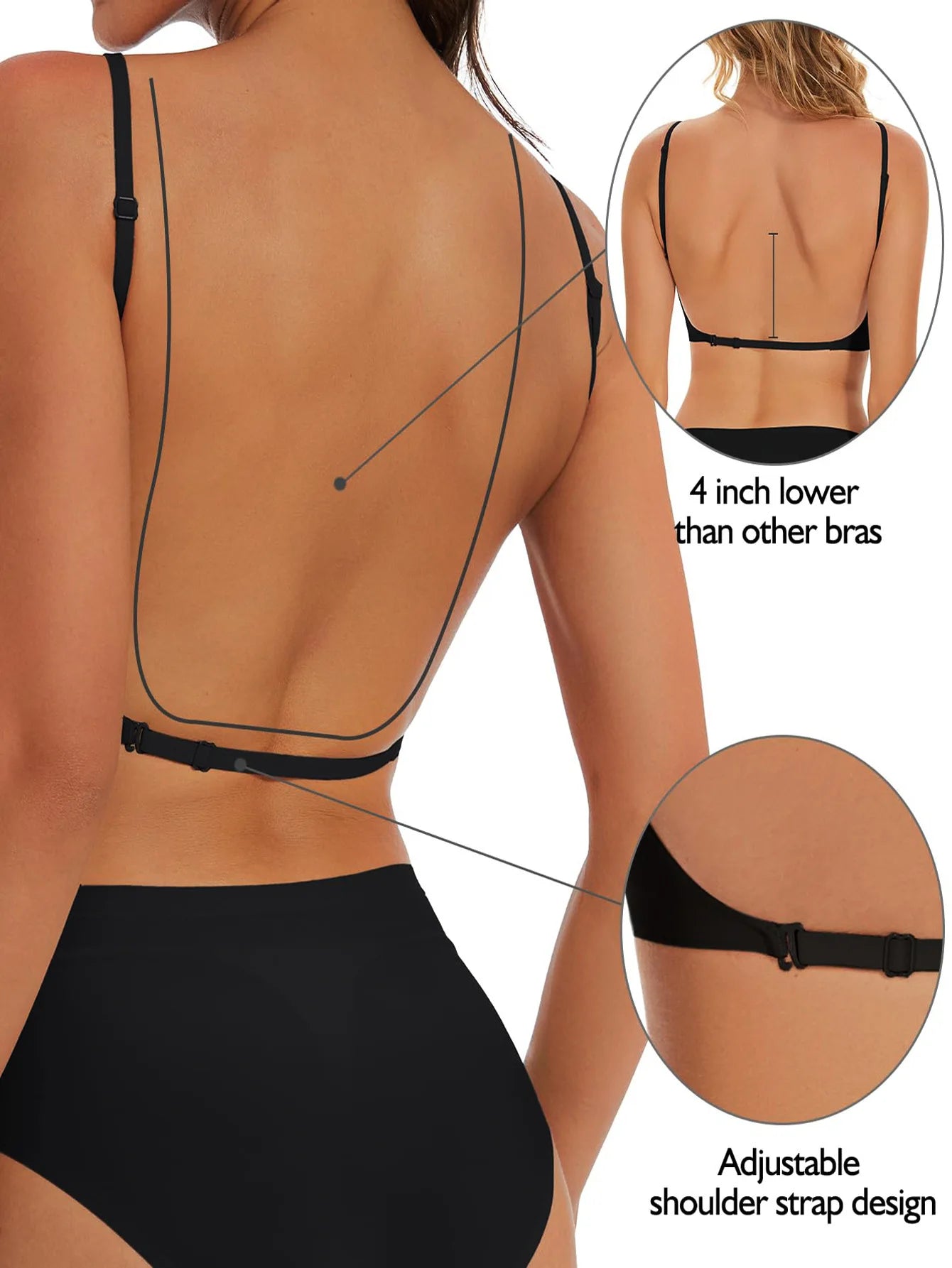 Women Invisible Bra