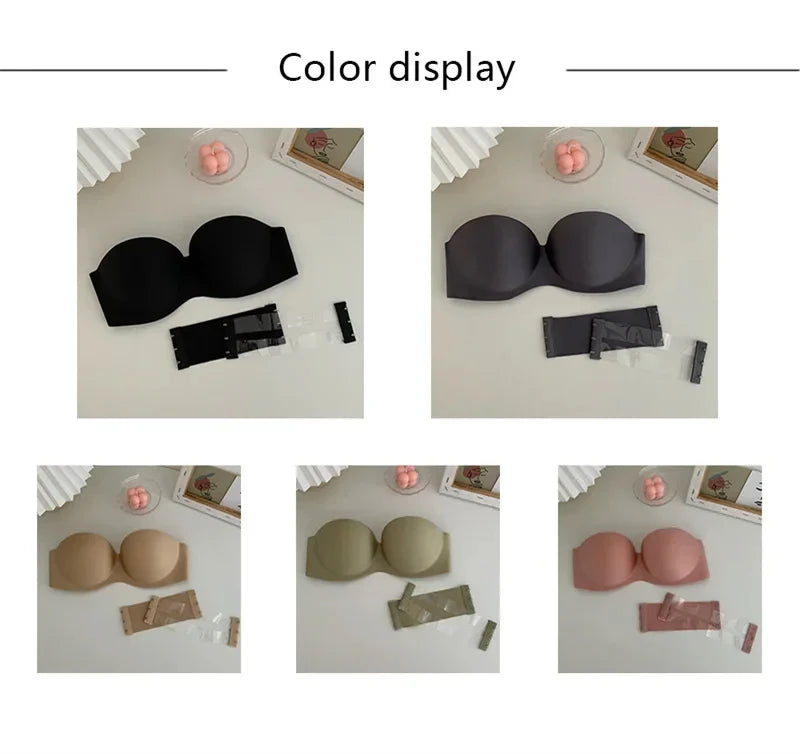 Sexy Strapless Bras Women Wireless