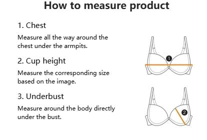 Elegant Lace Push-Up Bra for Women