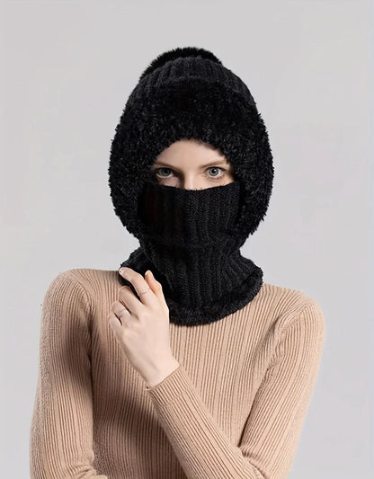 Winter Hat with Scarf & Mask