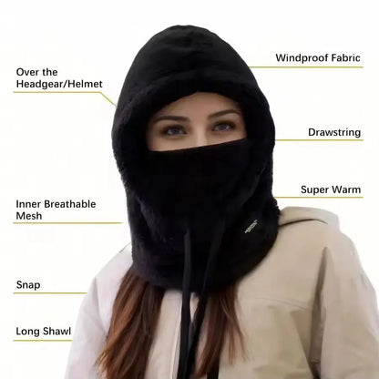 Adjustable Fleece Face Cover