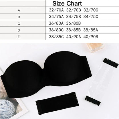 Sexy Strapless Bras Women Wireless