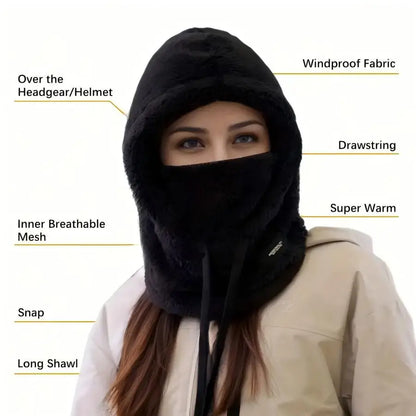 Adjustable Fleece Face Cover