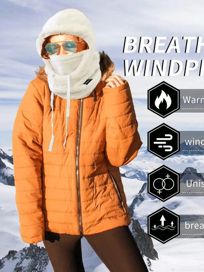 Adjustable Fleece Face Cover