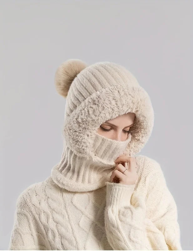 Winter Hat with Scarf & Mask