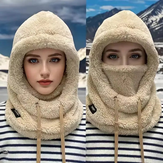 Adjustable Fleece Face Cover