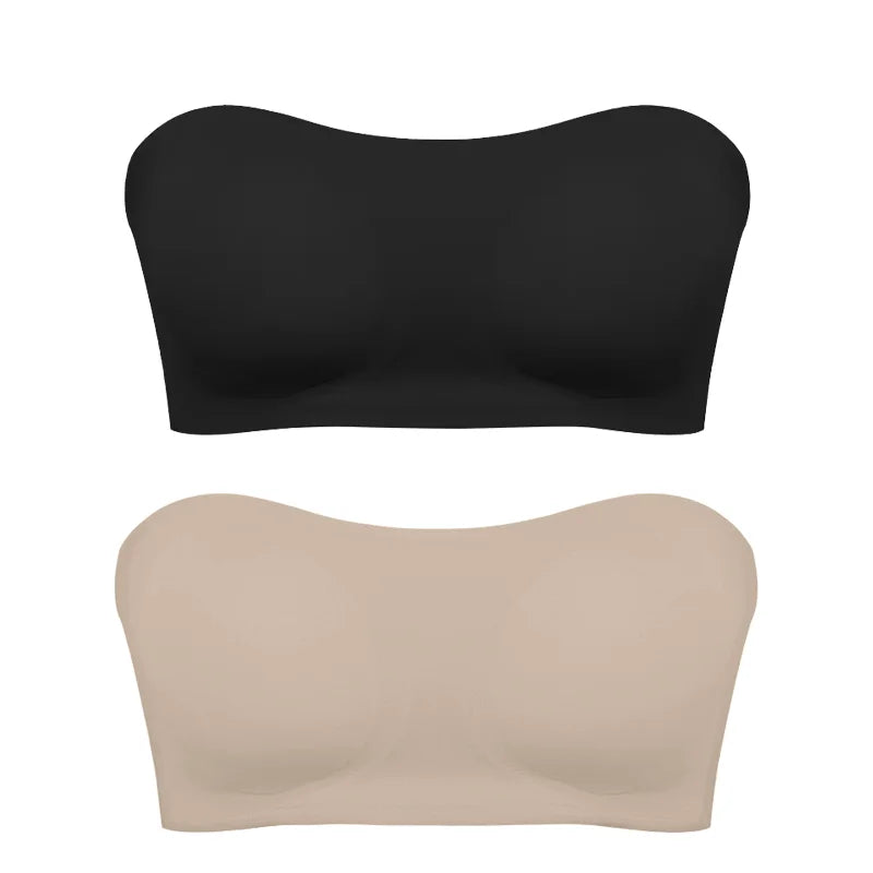Women's Sexy Strapless Push Up Bra