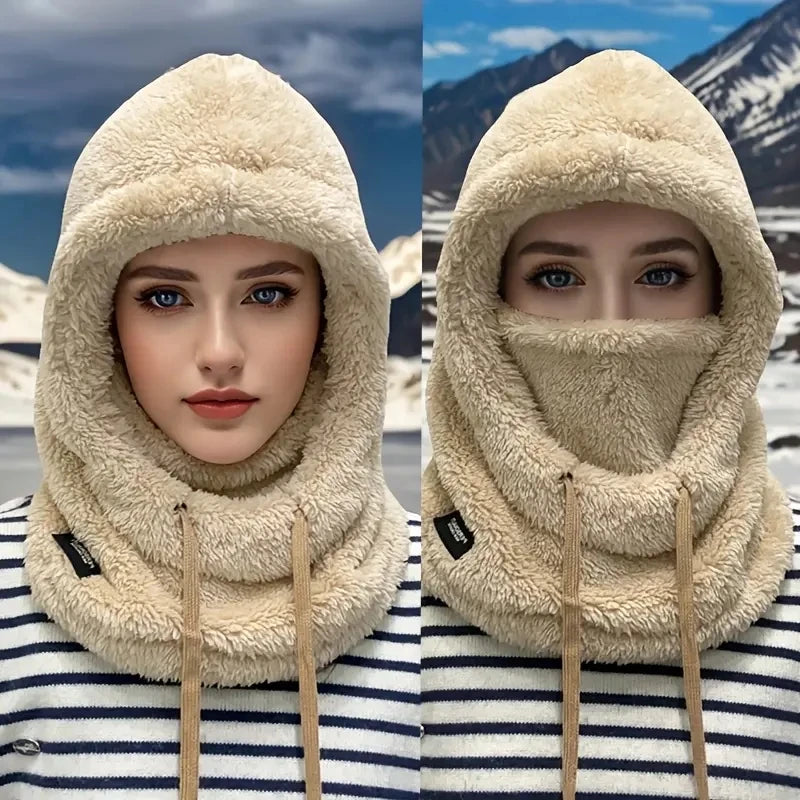 Adjustable Fleece Face Cover
