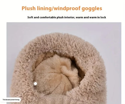 Winter Hat with Scarf & Mask