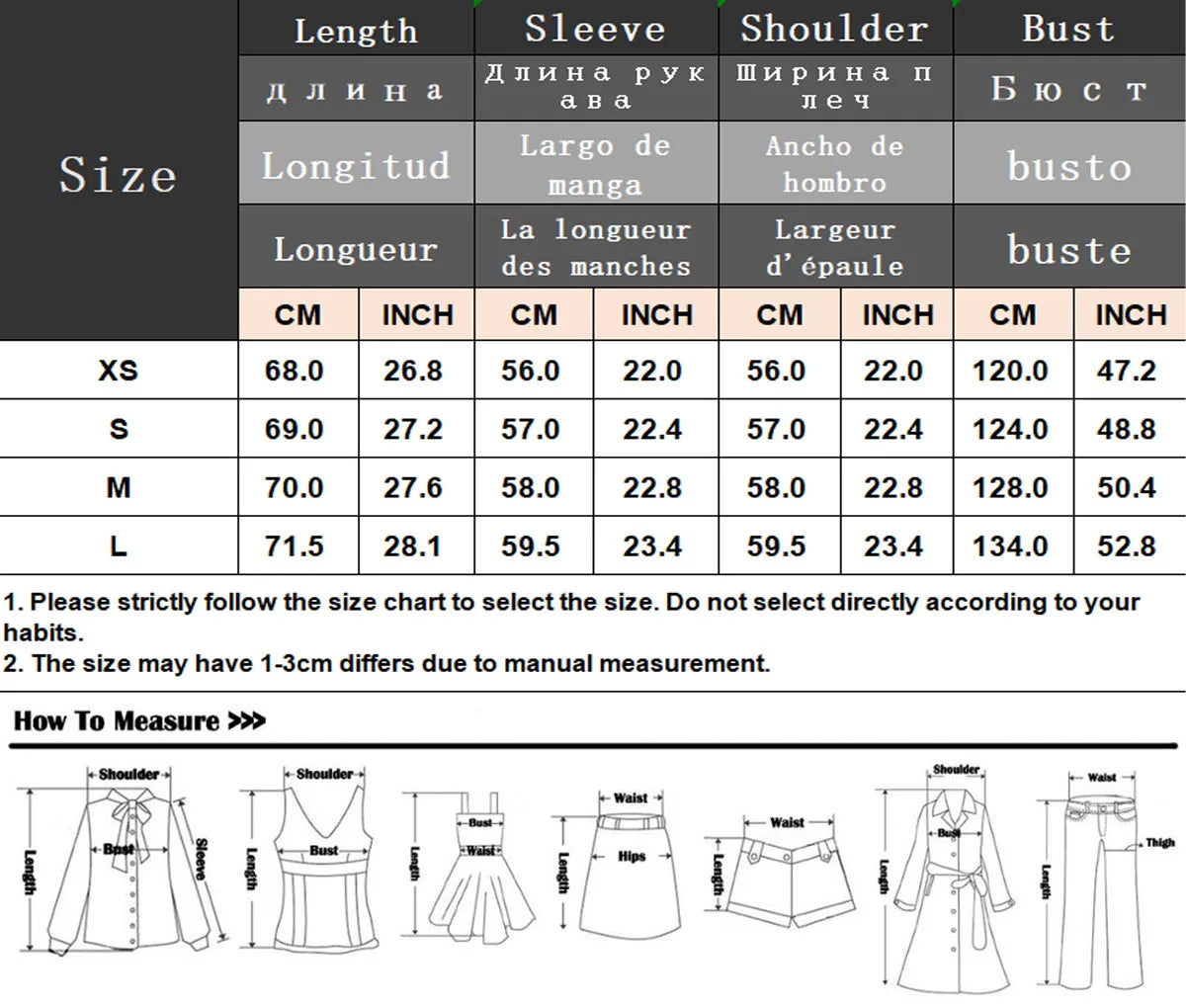 Winter Loose Fit Short Coat