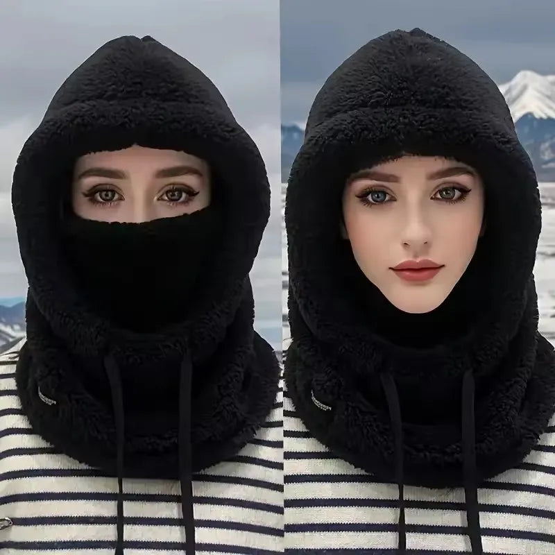 Adjustable Fleece Face Cover