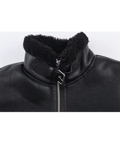 Women’s Chic Fleece Short Coat