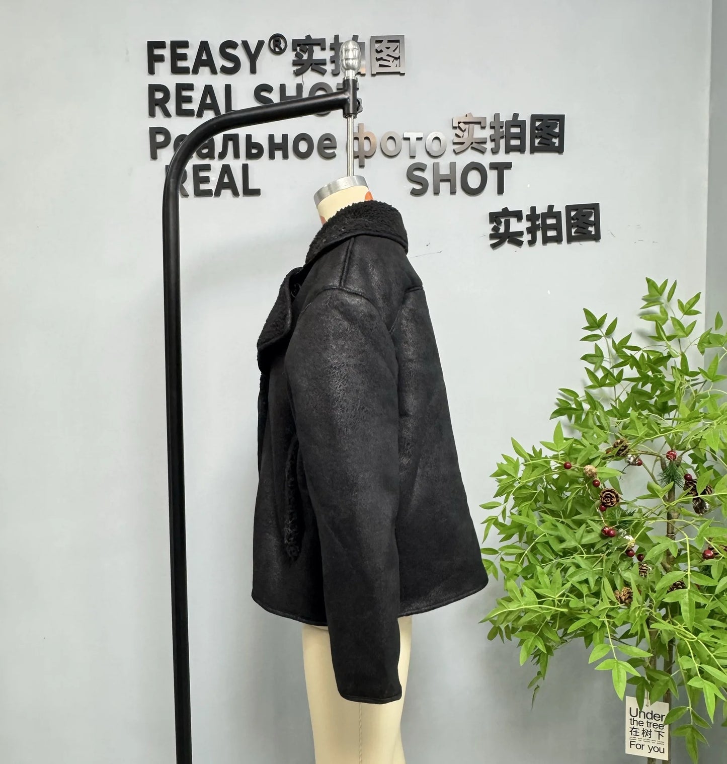 Classic Winter Bomber Coat