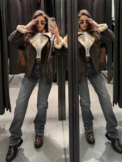 Classic Winter Bomber Coat