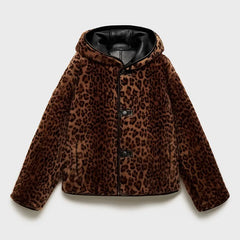 Women's Leopard Reversible Jacket