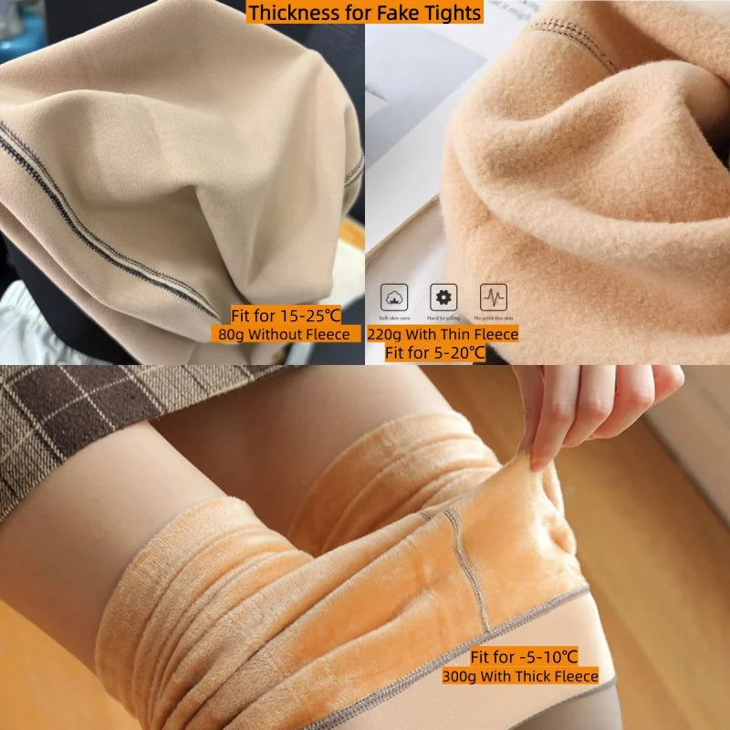 120KG Thick Skin-Effect Tights